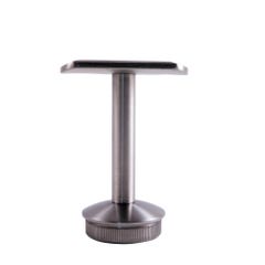 Support fixe pour main courante inox 316 Haut.75 mm 1