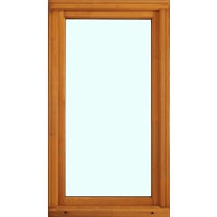 Fenêtre bois H.60 x l.40 cm ouvrant à la française 1 vantail tirant gauche Pin 0