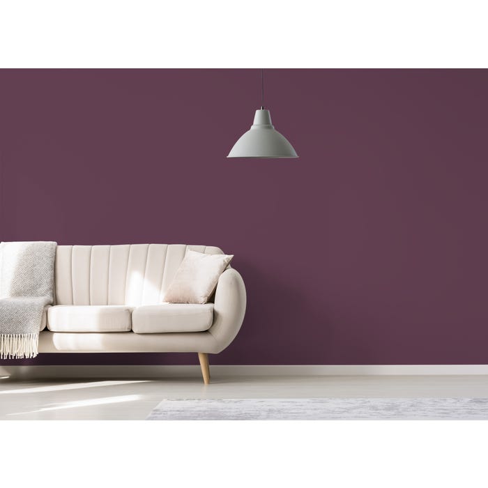 Peinture intérieure mat violet bouvreuil teintée en machine 4L HPO - MOSAIK 3