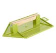 TALOCHE ABS VERTE 27X18CM POINTUE
