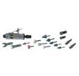 MEULEUSE DROITE EN COFFRET + ACCESSOIRES STANLEY