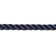 Cordage nautique polyester bleu 6 mm Long.1 m