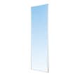 Kit portes de placard coulissantes blanches 2 vantaux sous-combles 10x1200x1200mm