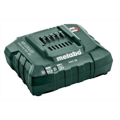 Chargeur de batteries d'outils sans fil ultra rapide 12V 18V 36V ACS55 - 627044000 METABO 0