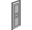 Kit tapée d'isolation pour porte d'entrée bois