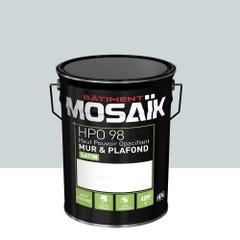 Peinture intérieure satin gris pluton teintée en machine 4L HPO - MOSAIK 1