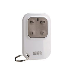 Télécommande sans fil 4 touches pour système d'alarme et automatisme 2000 Tyxak+ - DELTA DORE