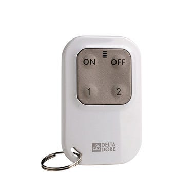 Télécommande sans fil 4 touches pour système d'alarme et automatisme 2000 Tyxak+ - DELTA DORE 1