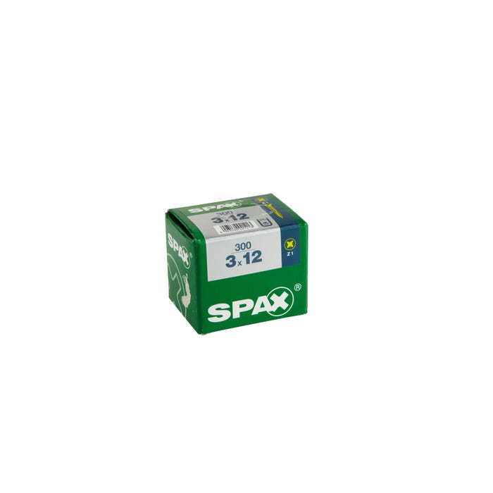 Vis bois agglo empreinte pozydriv 6 x 60 mm 200 pièces - SPAX 2