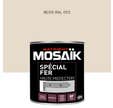Peinture fer glycéro anti-rouille brillant beige RAL1013 0,5 L - MOSAÏK