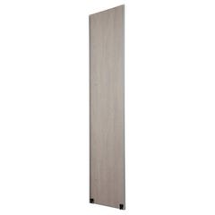 Porte de placard coulissante - 1 Vantail décor Frêne Blanc 10x600x2500mm 0