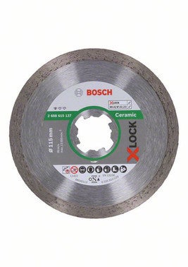 Disque A Tronconner Diamant X Lock O 115mm Carrelage Bosch Professionnel Pour Meuleuse X Lock Bricoman
