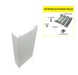 KIT TAPEES ISO 140-160MM 105X120 BLANC