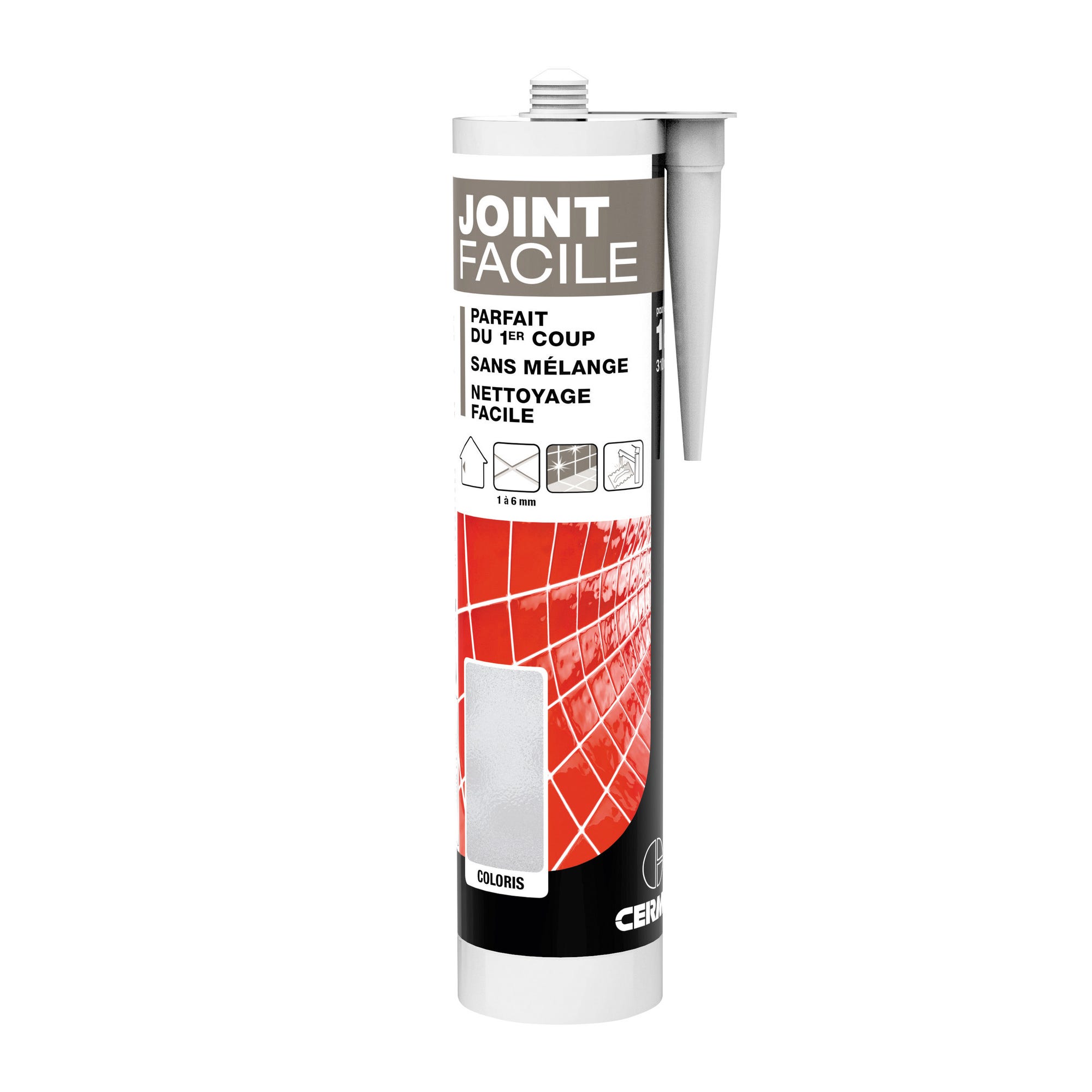 Joint facile gris clair 310 ml - CERMIX 0