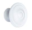 Bouton zamak peint blanc pore d35mm