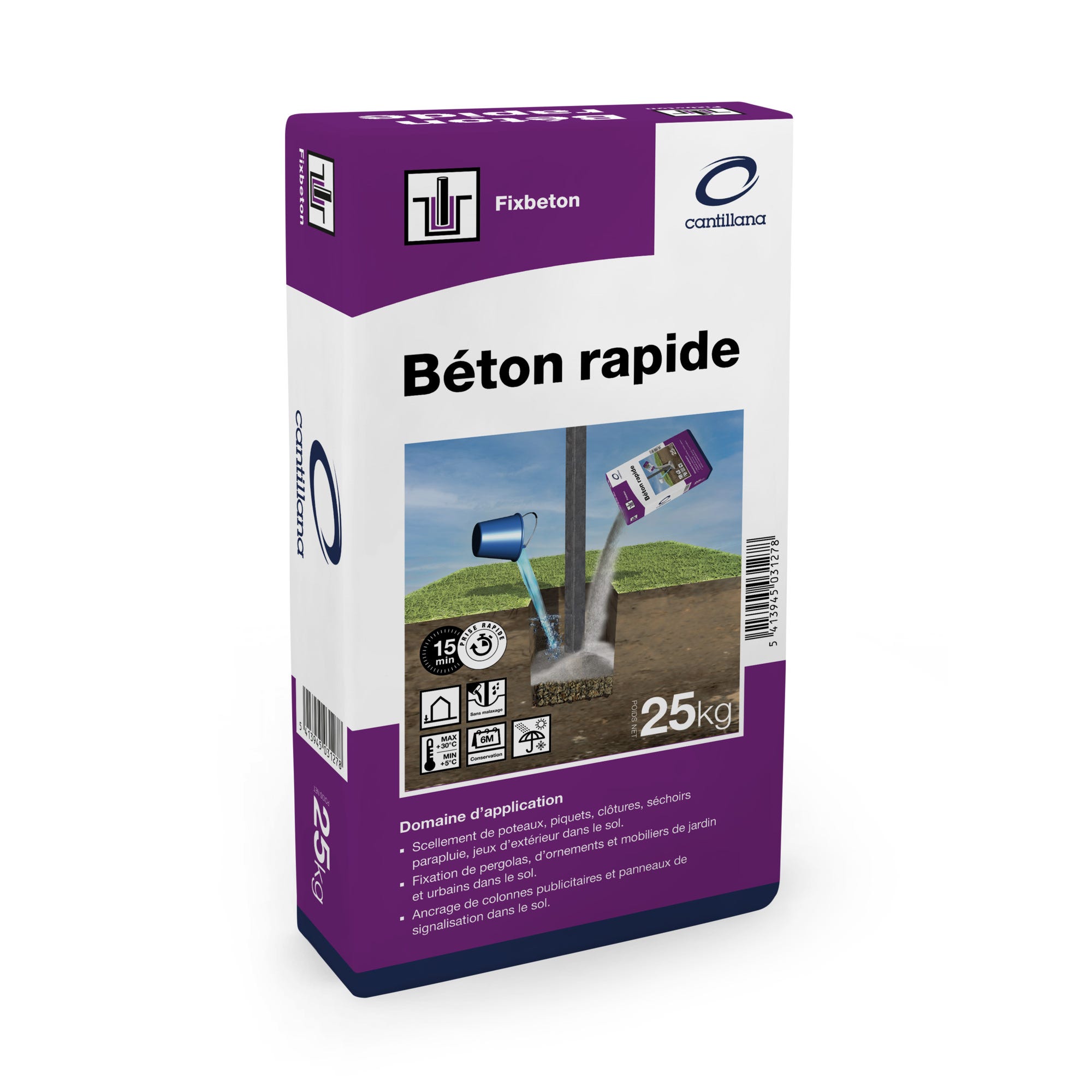 BETON SANS MALAXAGE FIXBETON