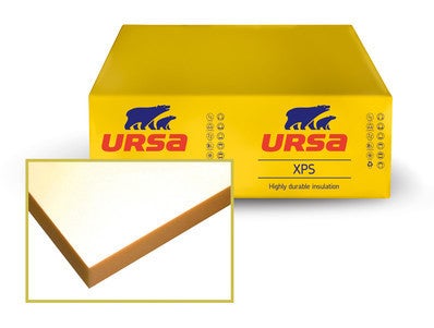 Panneau Isolant Polystyrene Extrude Sol Et Mur R 0 6 L 125 X L 60 Cm Ep 20 Mm Ursa Bricoman