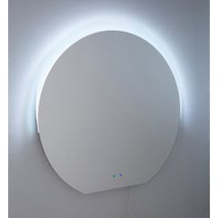 Miroir rétroéclairé Bluetooth l.100 x H.100 cm  1