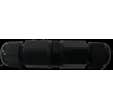 CONNECTEUR IP68 2 VOIES NOIR