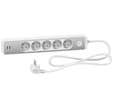Multiprise 5 prises 2P+T + 2USB 1,5 m - SCHNEIDER ELECTRIC