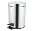 POUBELLE 6 L À PÉDALE INOX