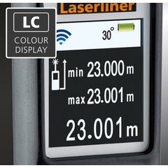 Télémètre laser Connecté 50 m LASERLINER DISTANCE  MASTER COMPACT PRO 15