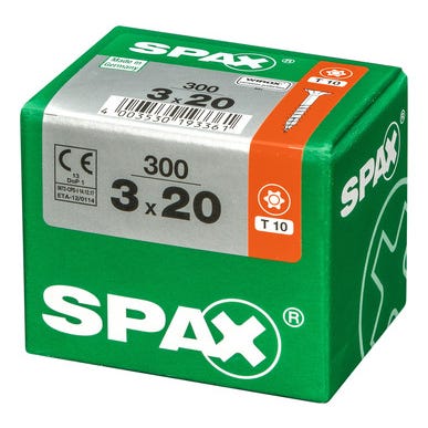 VIS AGGLO SPAX TF TX 3X20 WIROX X300 1