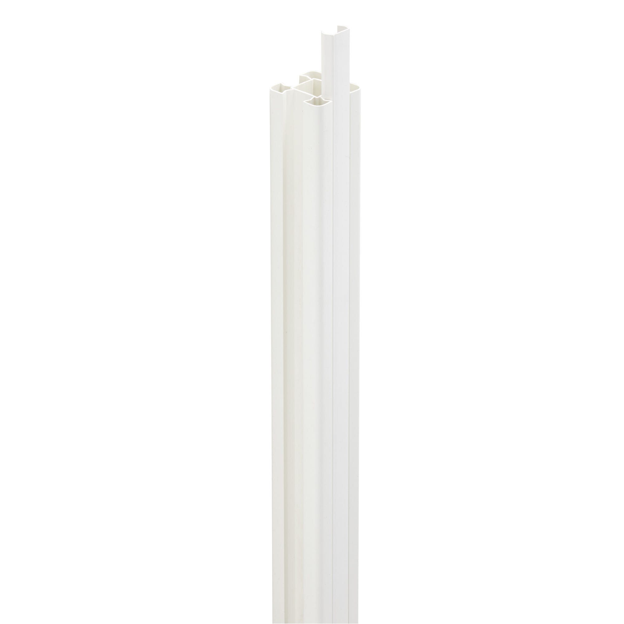 Poteau PVC blanc L.2400 x 80 x 80 mm 5