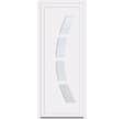 Porte d'entrée PVC poussant droit H.215 x l.90 cm Toledo - CLOSY