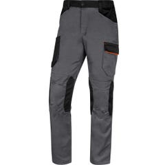Pantalon de travail doublure flanelle Gris/Orange T.L Mach2 - DELTA PLUS 1
