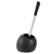 Pot à balai en céramique noir Polaris