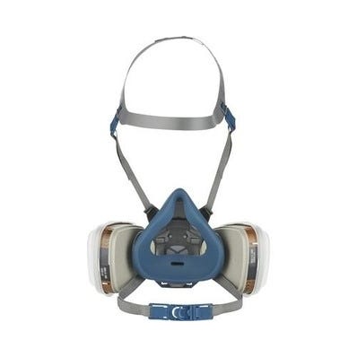 Kit 1/2 Masque de protection respiratoire A2P3 pour pulvérisation de peinture 3M™ 6502QL 1