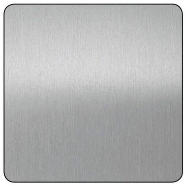 Tôle aluminium anodisé brossé épaisseur 0,5mm 500x1000mm 1