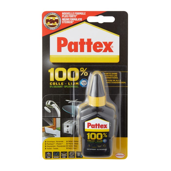 Colle multiusages liquide 100 % 50 g -PATTEX 0