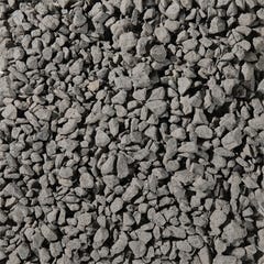 Sac gravier calcaire décoratif noir 6/14 mm, 35 kg