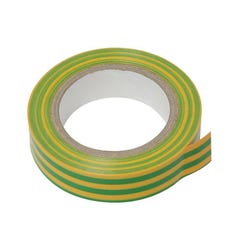 Ruban adhesif jaune/vert 10mx15mm 0
