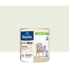 Peinture intérieure multi-supports acrylique satin teintéé en machine blanc ordino CH2 0035 0,5 L Esprit déco - RIPOLIN