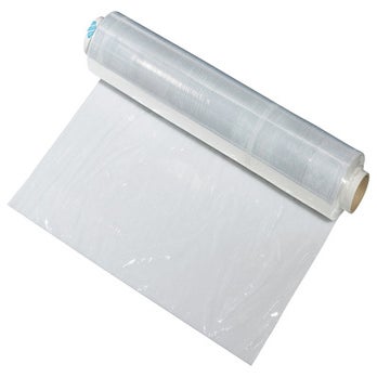Rouleau de papier cadeau film neutre semi-transparent - L 10 m x l