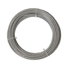 Câble gaine PVC acier galvanisé 159 kg Diam.4/6 mm Long.10 m 0