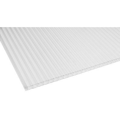 Plaque Polycarbonate Claire Ep 16 Mm L 300 X L 98 Cm Bricoman