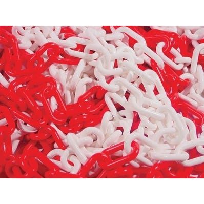 Chaine plastique rouge/blanche n°8 - TALIAPLAST 0