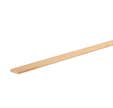 Champlat 1 angle vif et 1 arrondi en pin des landes sans nœud 6 x 30 mm Long.2,4 m - SOTRINBOIS