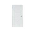 Bloc-porte prépeint alvéolaire graphik kurve poussant gauche Huiss.90 mm neolys H.204 x l.73 cm