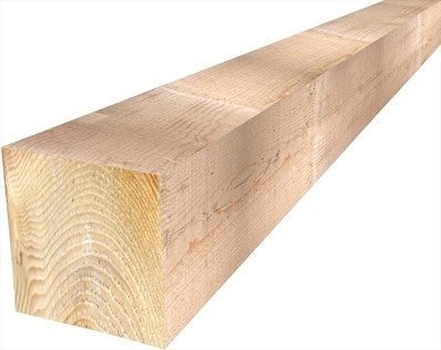 Poutre Sapin Du Nord Brut 75 X 75 Mm Long 2 4 M Bricoman