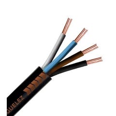 Cable électrique U-1000 R2V  4 x 1,5 mm²  au mètre Barrynax - MIGUELEZ