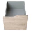 1 plein tiroir toute hauteur chêne nordique de Larg.36,4 cm pour colonne de Larg.40 cm