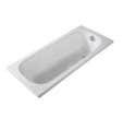 Baignoire rectangulaire blanche L.170 x l.70 cm Ibiza - VALENTIN