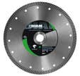 Disque diamant Pierre Ø 230mm DIAM INDUSTRIES tronçonnage Pierre naturelle - béton soudés LASER TS60230/22