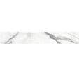 Plinthe effet marbre 9 x 60 cm Invisible White