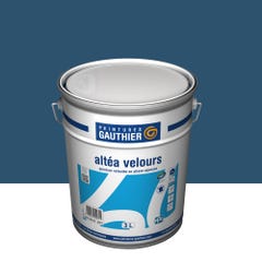 Peinture intérieure velours bleu vernois teintée en machine 3 L Altea - GAUTHIER 1
